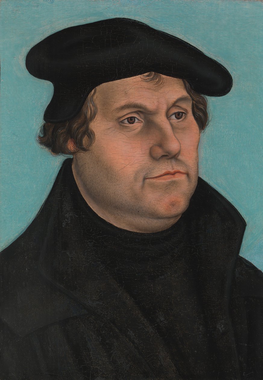 Martin Luther 1483-1546, muhtemelen 1532. by Unbekannt