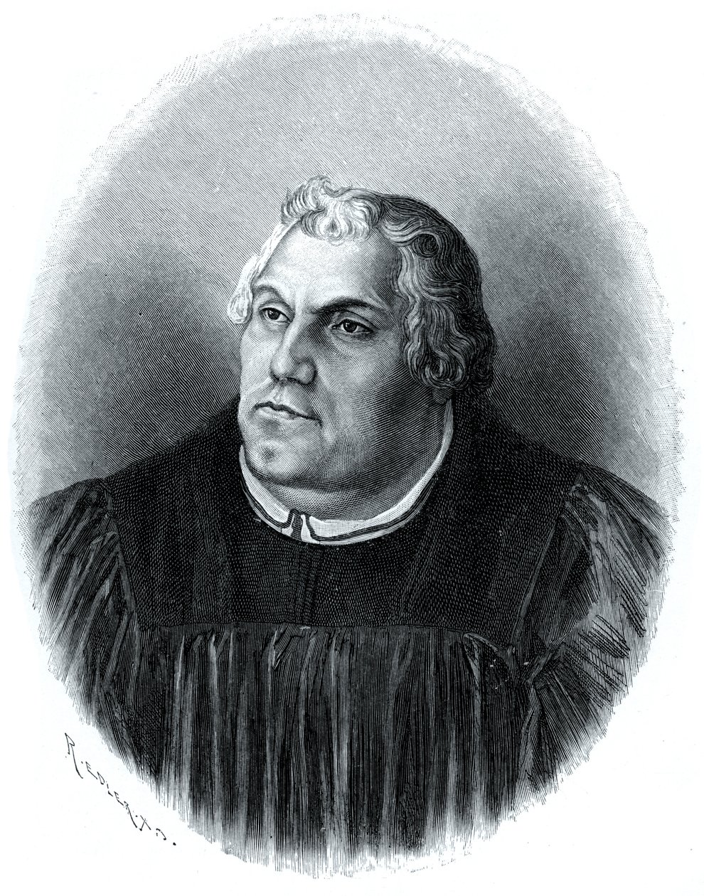 Martin Luther, Protestan kilise reformcusu, 1903 by Unbekannt
