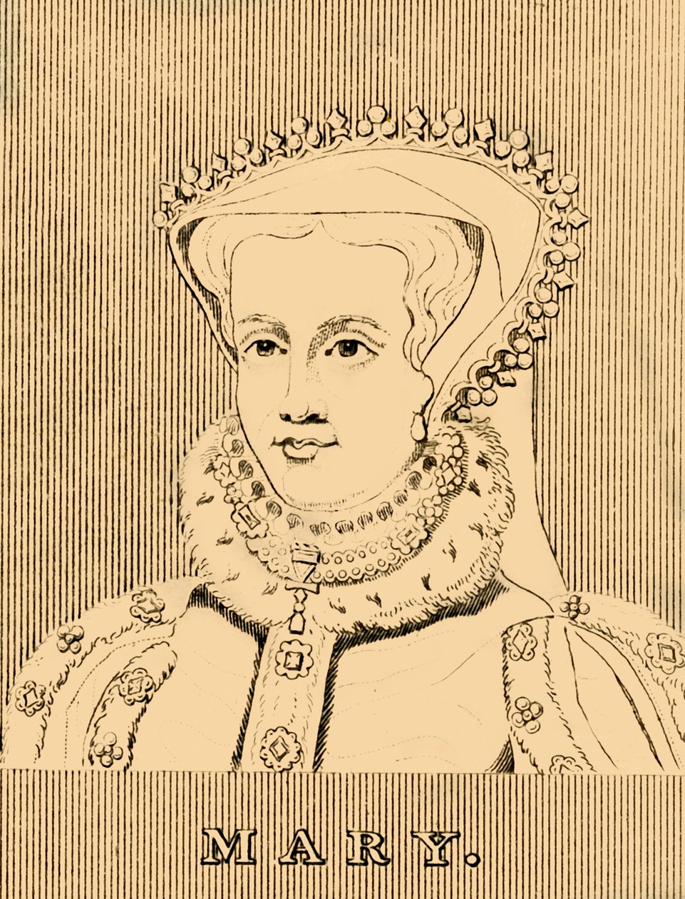 Meryem, 1516-1558, 1830. by Unbekannt