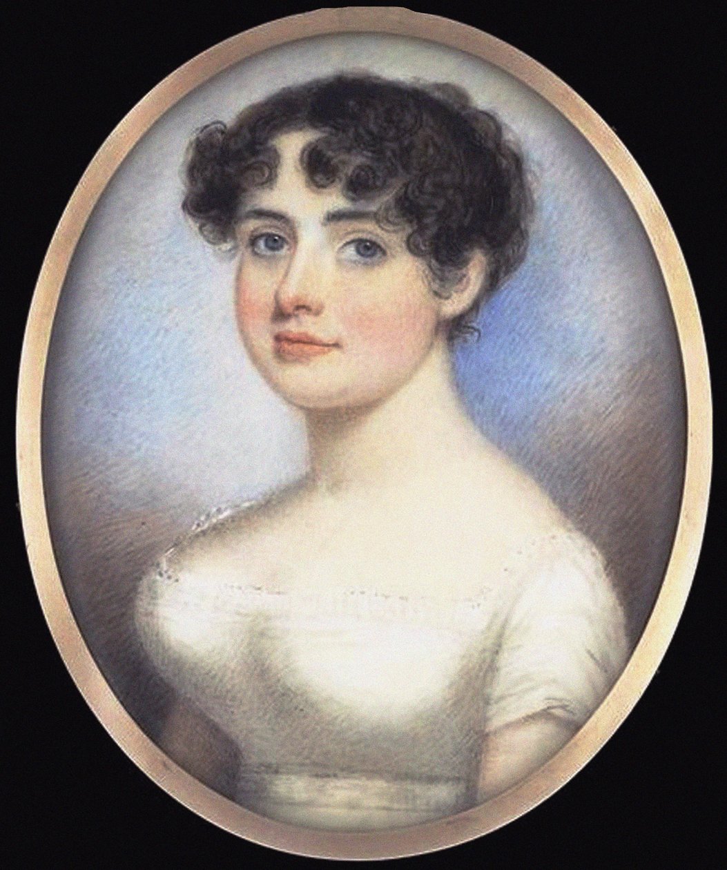 Mary Anne Clarke, kızlık soyadı Thompson 1776-1852, c. 1810 by Unbekannt