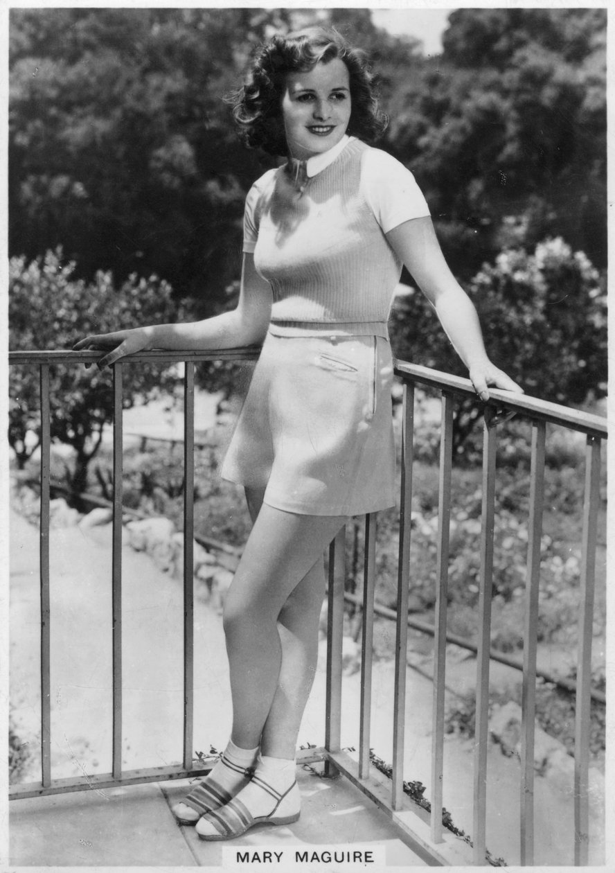 Mary Maguire, Avustralyalı aktris, c1936-c1939 by Unbekannt