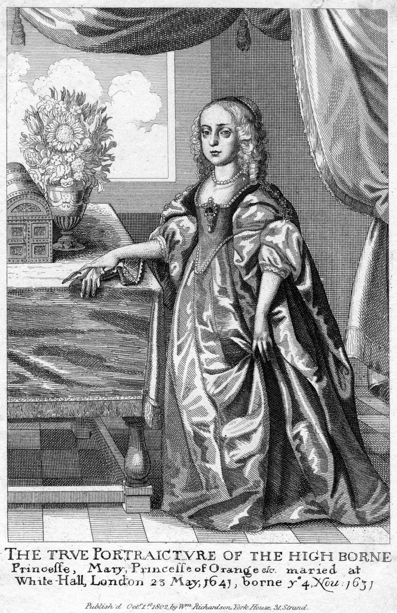 Mary, Orange Prensesi, I. Charles