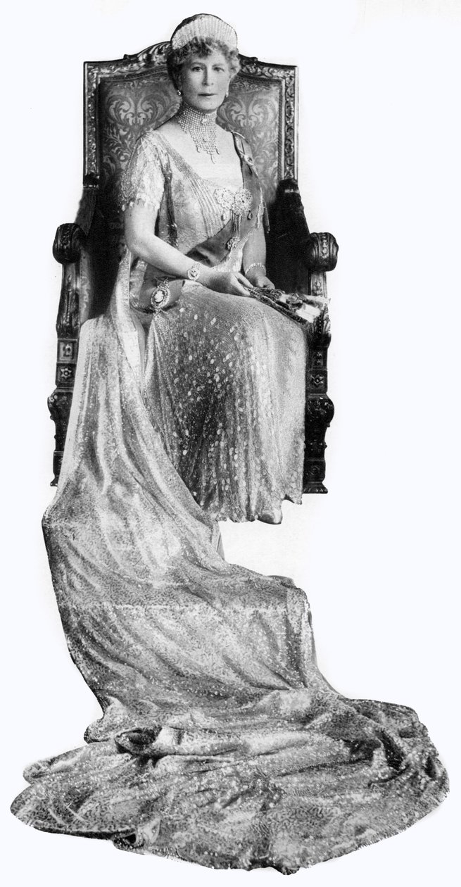 Mary of Teck, Birleşik Krallık V. George