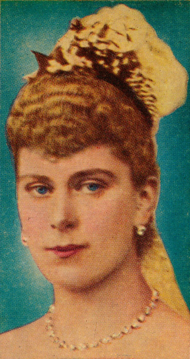 Teck Mary, 1893 1935 York Dükü ile düğününde by Unbekannt