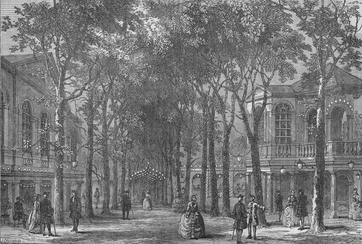 Marylebone Bahçeleri, Westminster, Londra, 1870 1878 by Unbekannt