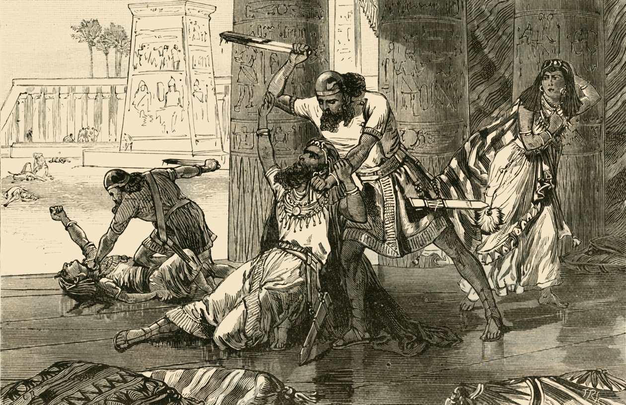 Hivlilerin Katliamı, Simeon ve Levi, 1890. by Unbekannt