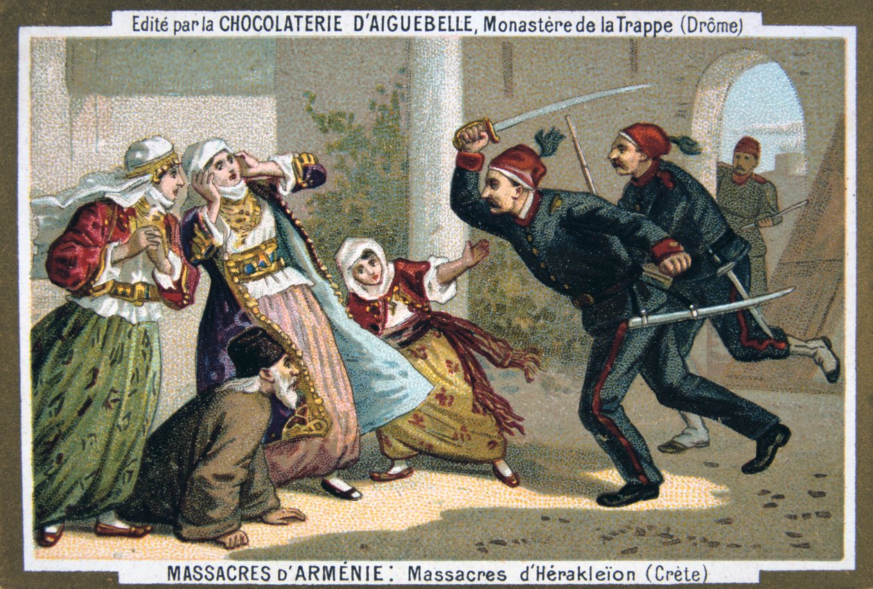 Kandiye Girit Katliamları, 1895 by Unbekannt