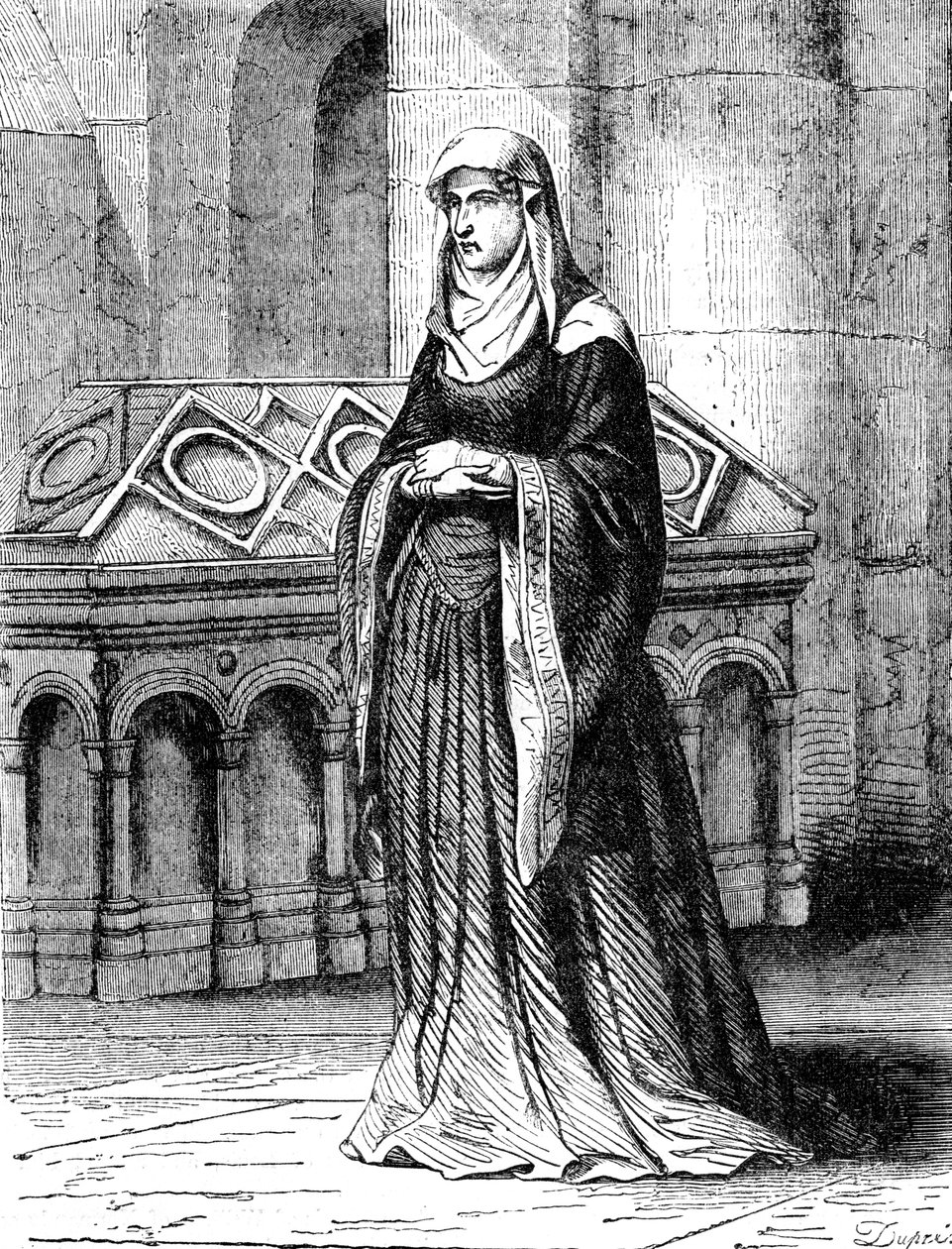 İskoçya Matilda 1080-1118, Henry I Kraliçesi by Unbekannt
