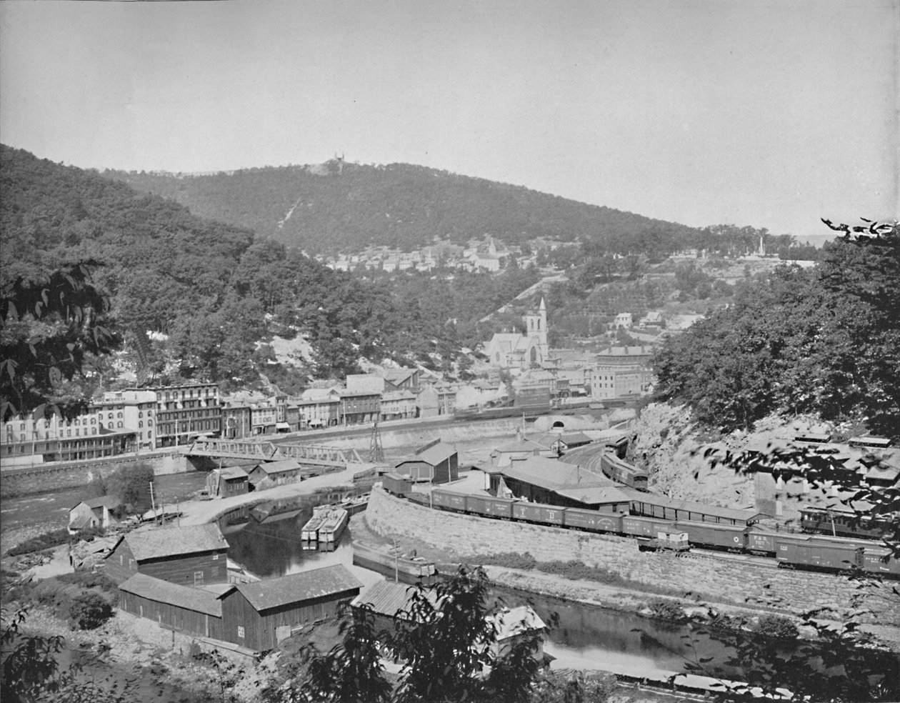 Mauch Chunk, Pensilvanya, Pisgah Dağı