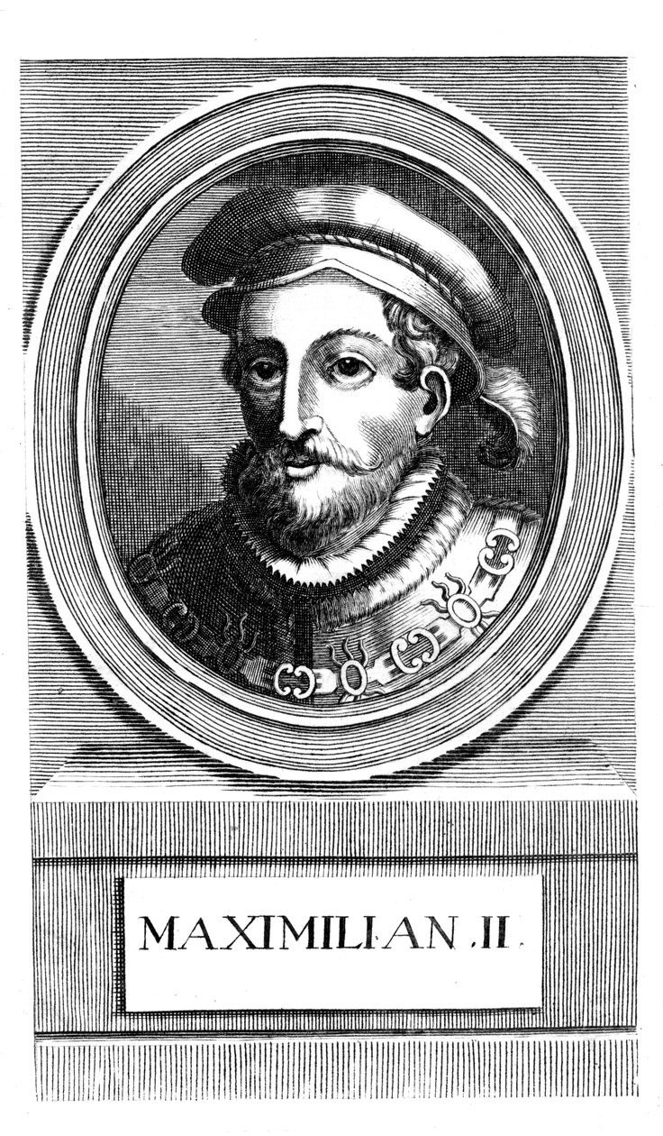 Maximilian II, 1564-1576 Kutsal Roma İmparatoru by Unbekannt