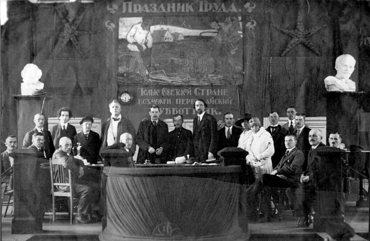 1 Mayıs toplantısı, Rusya, 1920 by Unbekannt