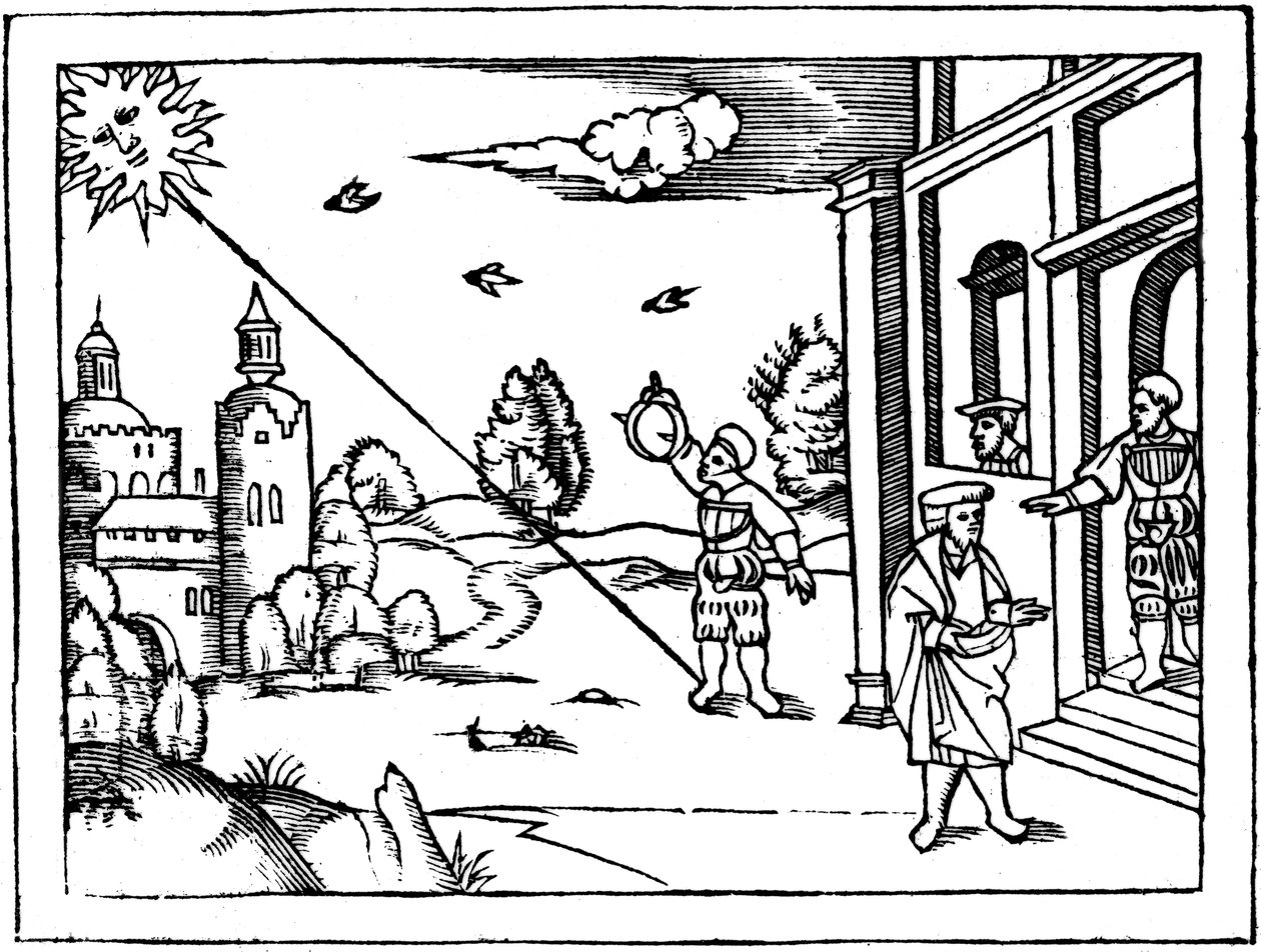 Güneşin yüksekliğini ölçmek, 1539 by Unbekannt