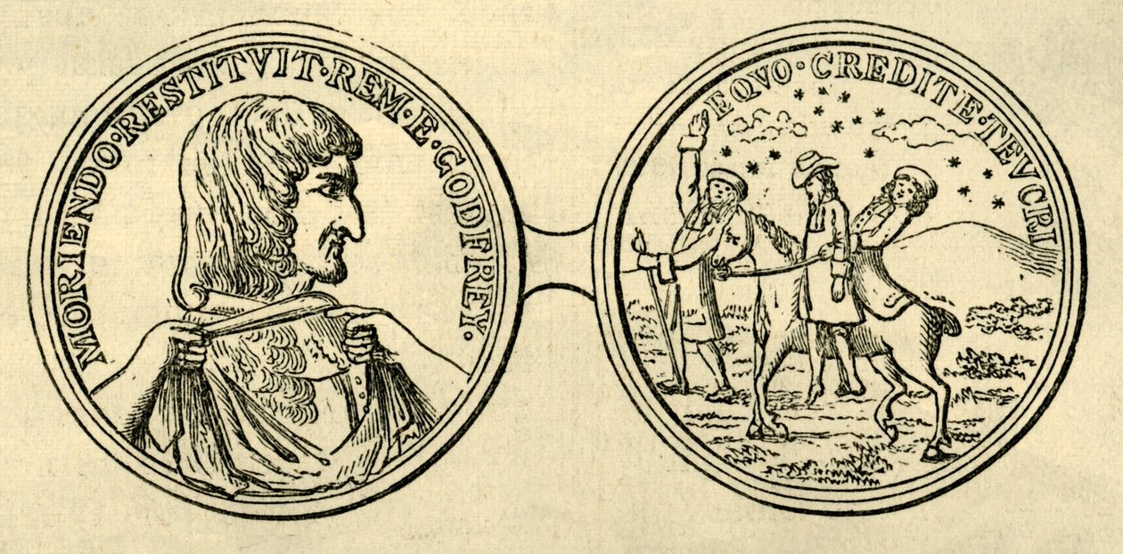 Godfrey Cinayetini Anma Madalyası, c1876. by Unbekannt