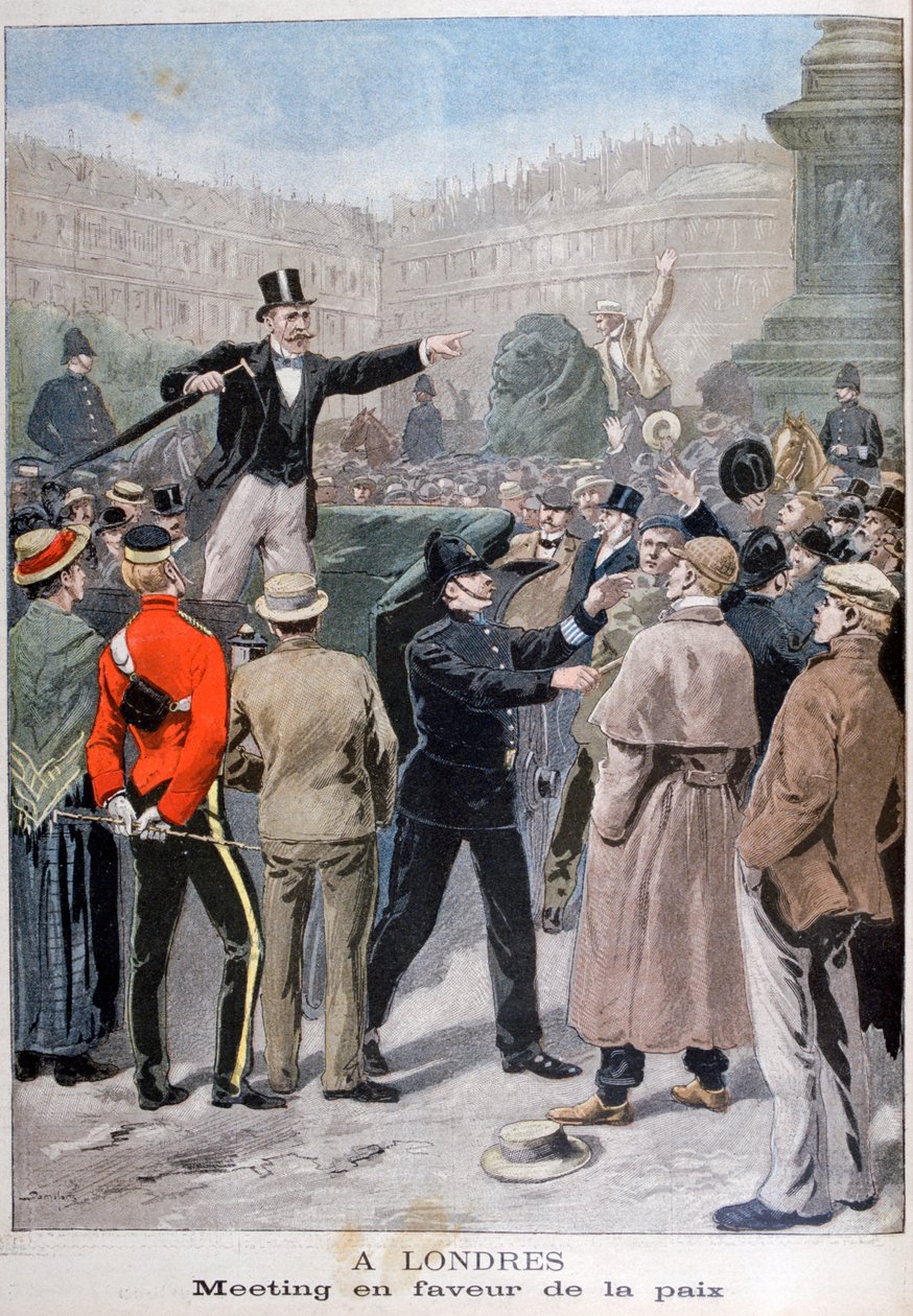 Barış lehine toplantı, Londra, 1899 by Unbekannt