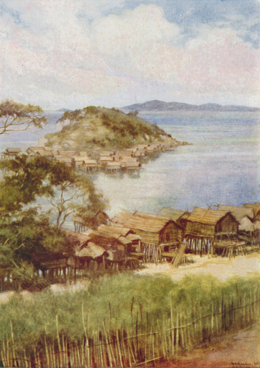 Melanezya Köyü, 1924 by Unbekannt