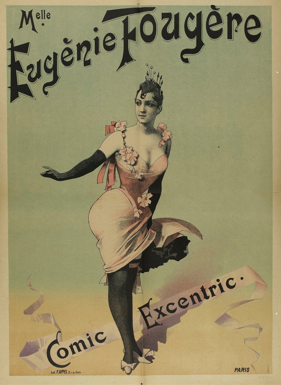 Bayan Eugenie Fougère, c. 1890. by Unbekannt