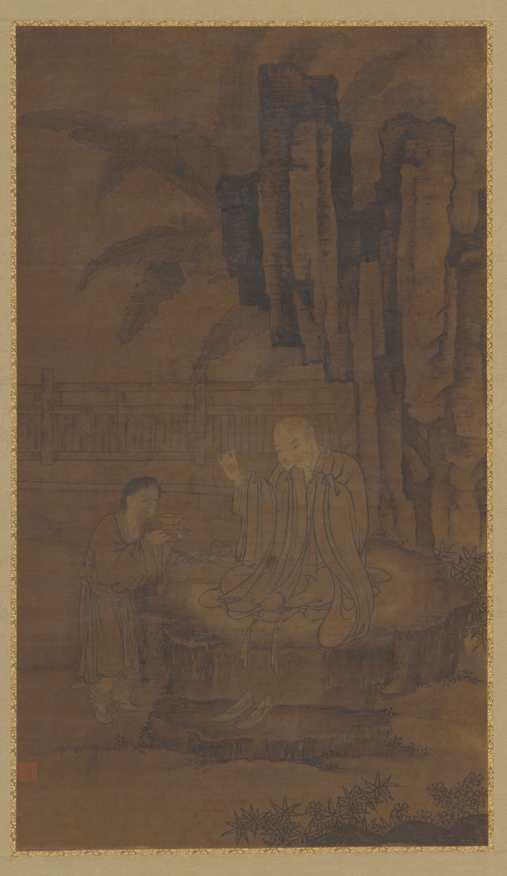 Sabah Güneşinde Giysi Tamiri, Ming hanedanı, 15.-16. yüzyıl. by Unbekannt