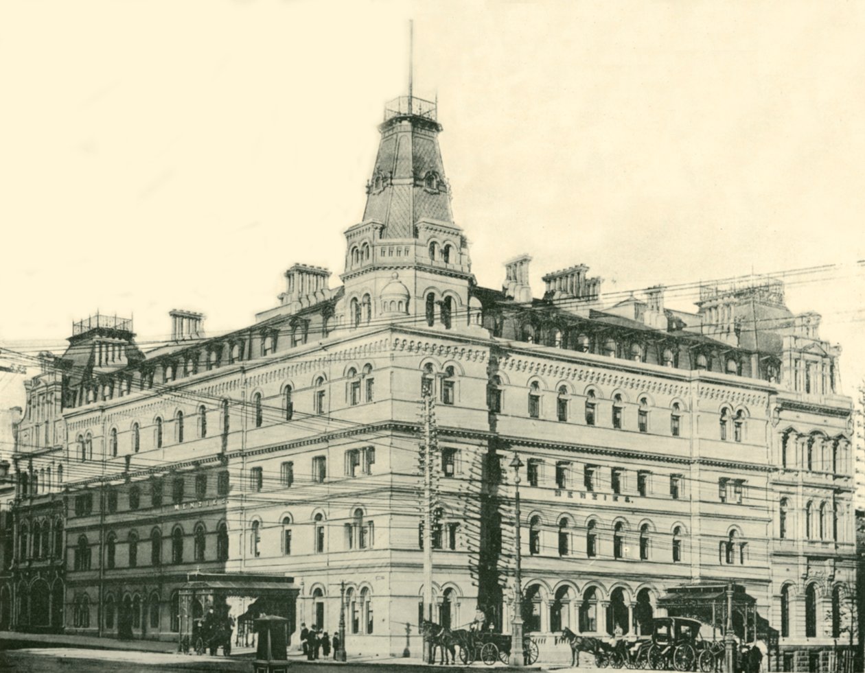 Menzies Oteli, Melbourne, 1901. by Unbekannt