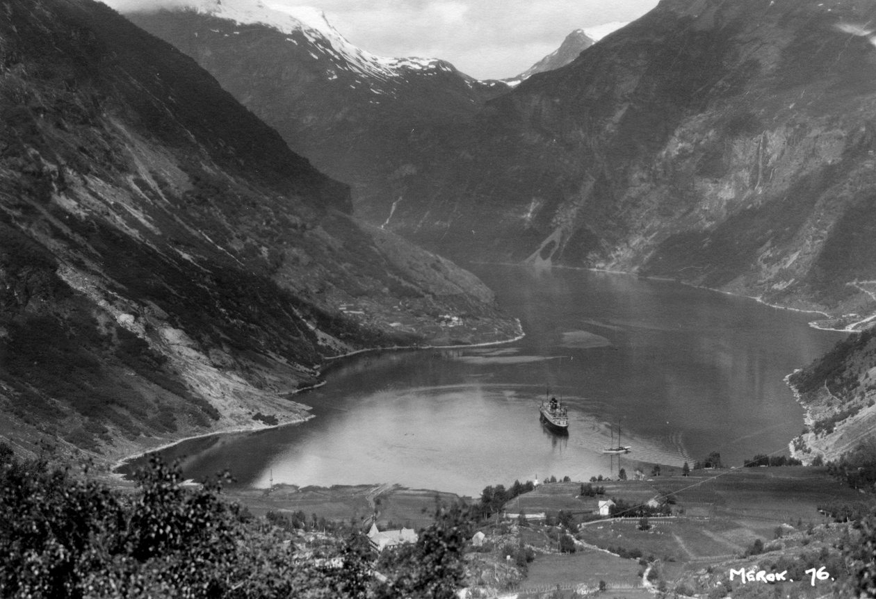 Merok, Geirangerfjord, Norveç, 1929 by Unbekannt