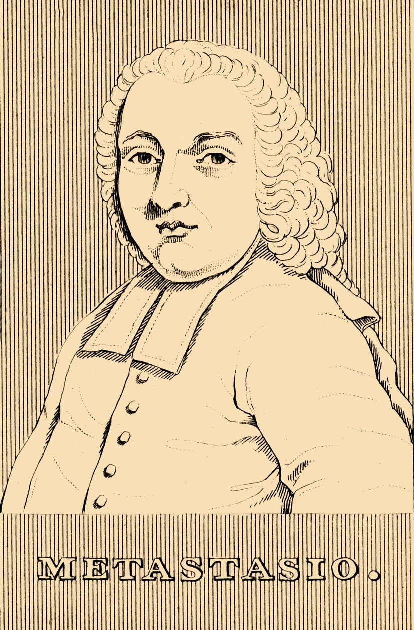 Metastasio, 1698-1782, 1830. by Unbekannt