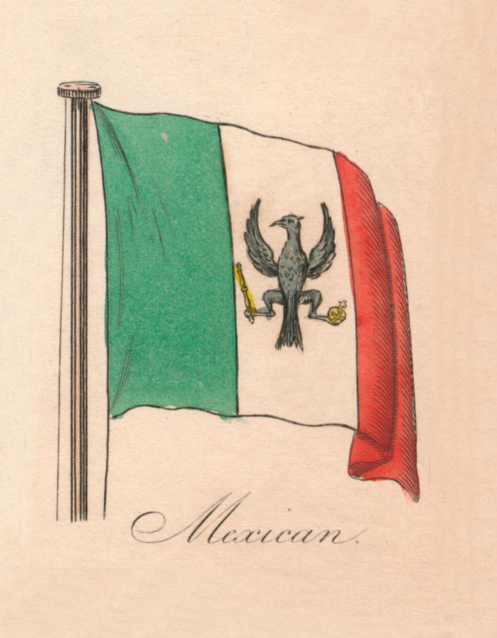 Meksika, 1838 by Unbekannt