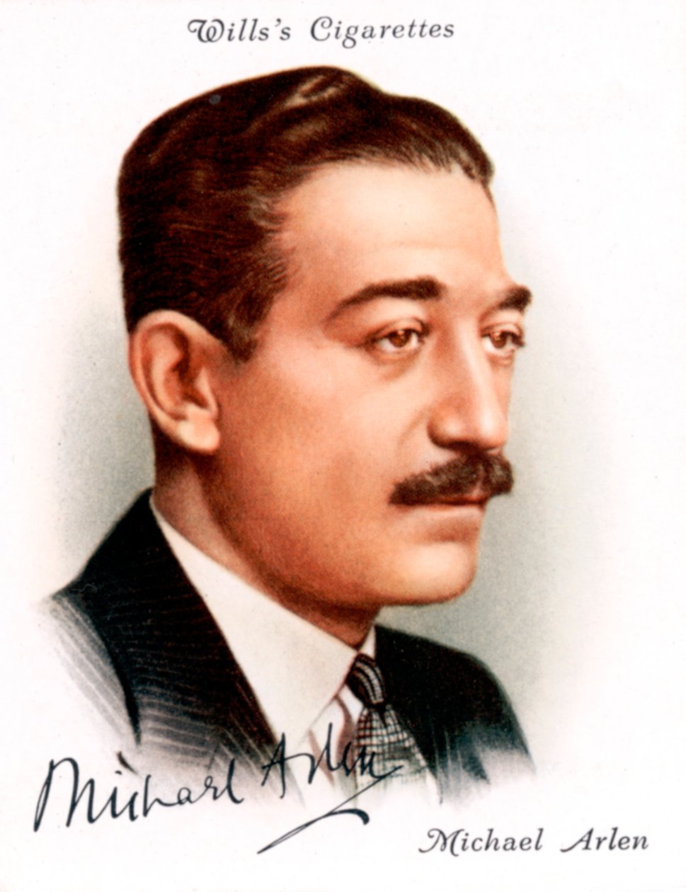 Michael Arlen 1895-1956, İngiliz yazar ve Ermeni kökenli romancı, 1937 by Unbekannt