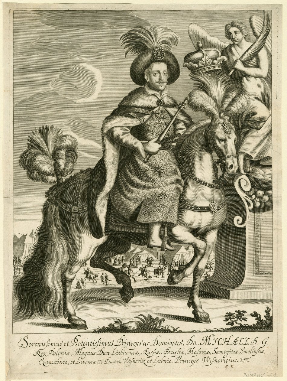 Michal Korybut Wisniowiecki 1640-1673, Polonya Kralı ve Litvanya Büyük Dükü, c. 1670 by Unbekannt