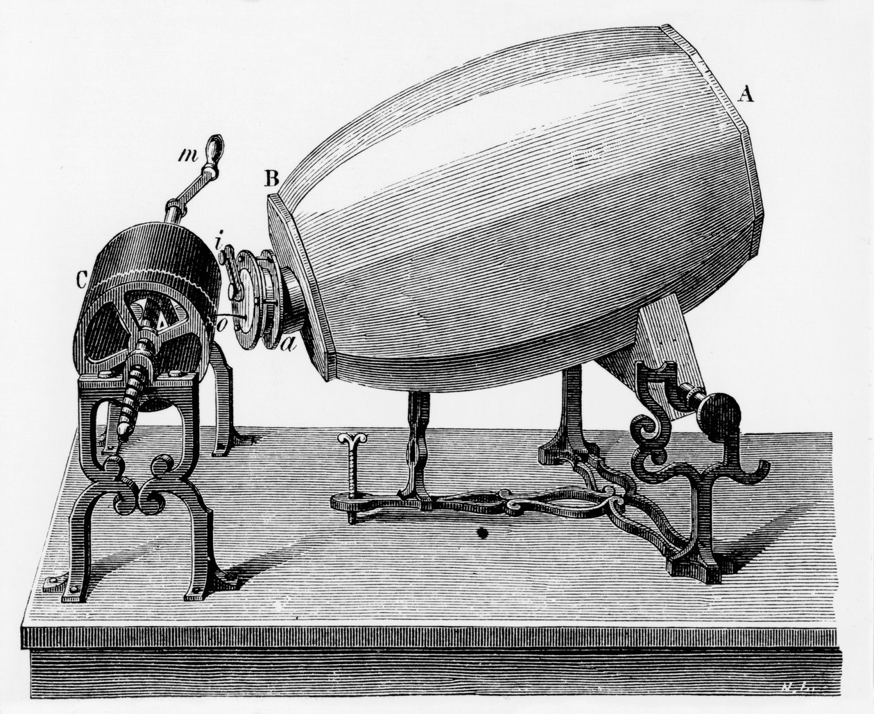 19. yüzyıl ortası Phonautograph, c.1906 by Unbekannt