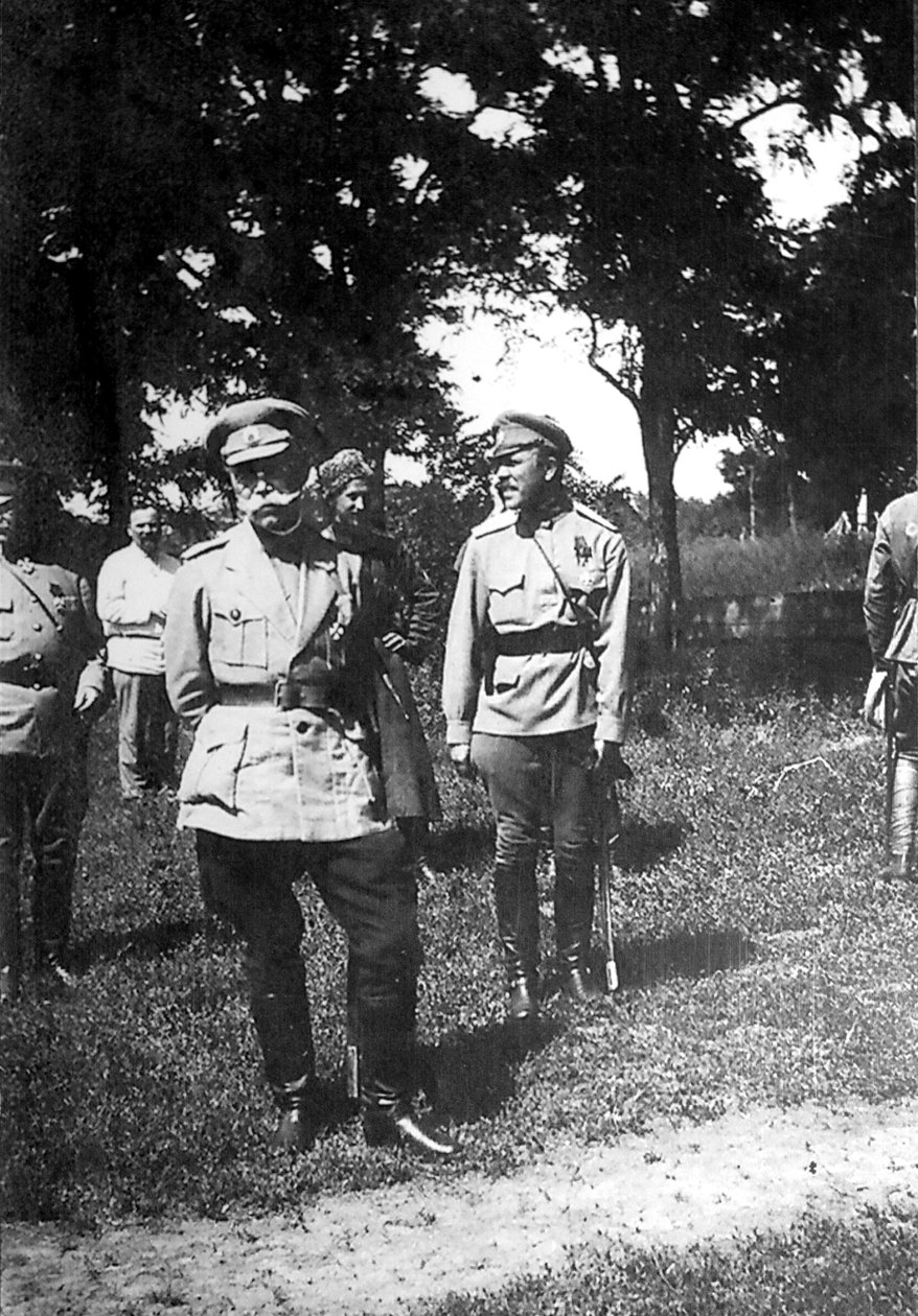 Mihail Alekseyev, Gönüllü Ordu Başkomutanı, Ekaterinodar yakınlarında, Rusya, 1918 by Unbekannt