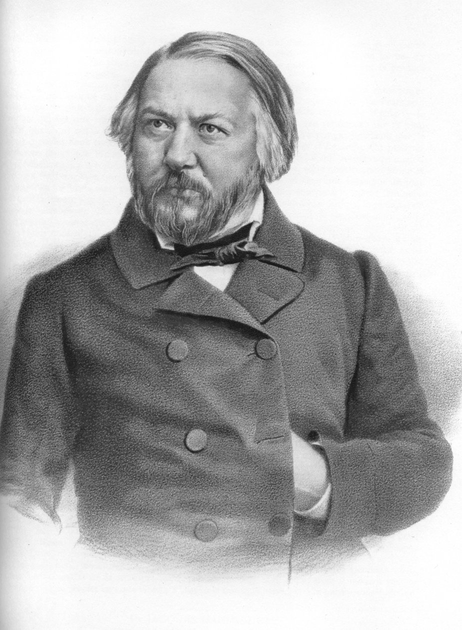 Mihail İvanoviç Glinka 1804-1857, Rus besteci by Unbekannt