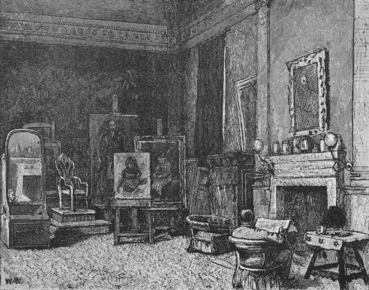 Millaiss Stüdyosu, 1890 by Unbekannt