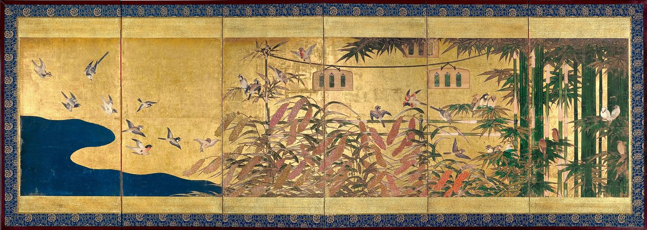 Darı ve Kuşlar, yaklaşık 1625 by Unbekannt