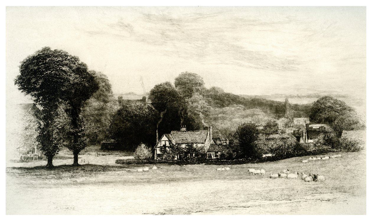 Miltons kulübesi, Chalfont St Giles, Buckinghamshire, 1895 by Unbekannt