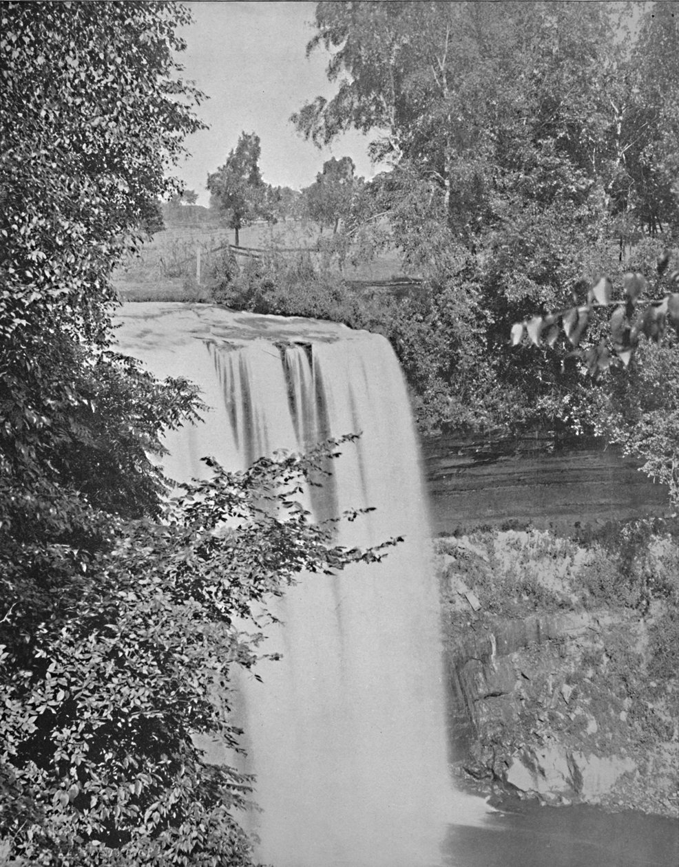 Minnehaha Şelalesi, Minn., c1897. by Unbekannt