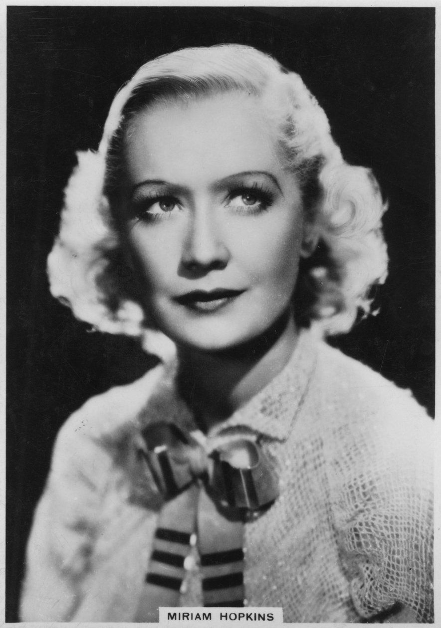 Miriam Hopkins, Amerikalı oyuncu, 1938 by Unbekannt