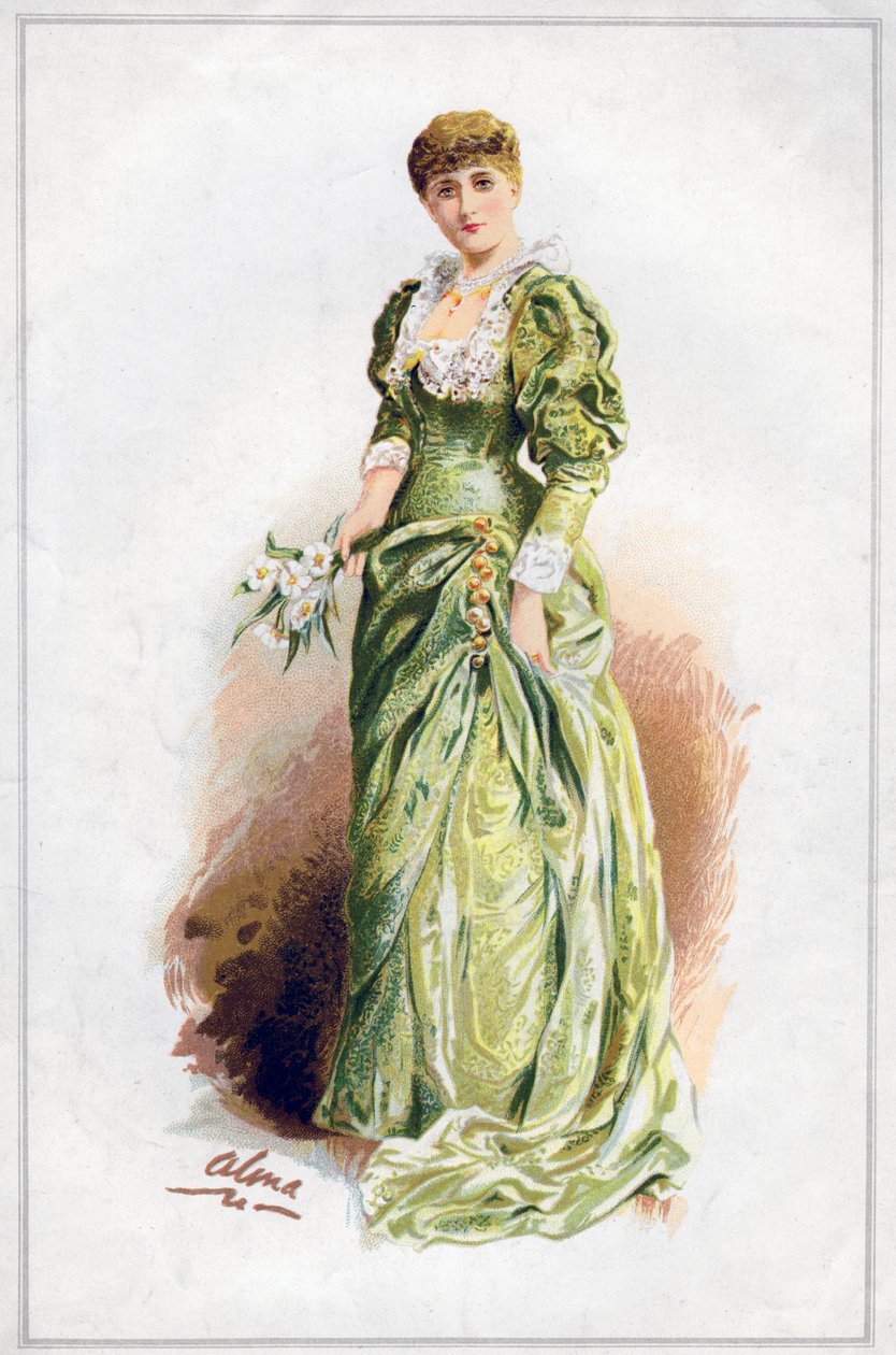 Bayan Fortescue, 1883 by Unbekannt