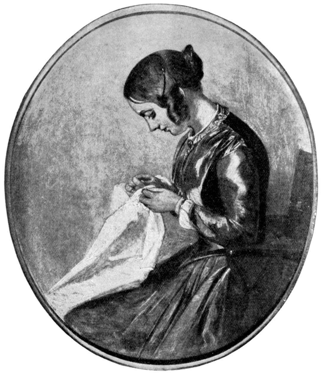 Bayan Georgina Hogarth, c1850 1912 by Unbekannt
