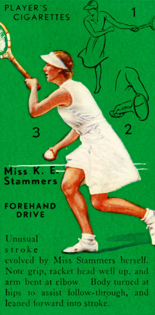 Bayan K. E. Kekemeler - Forehand Drive, c1935. by Unbekannt