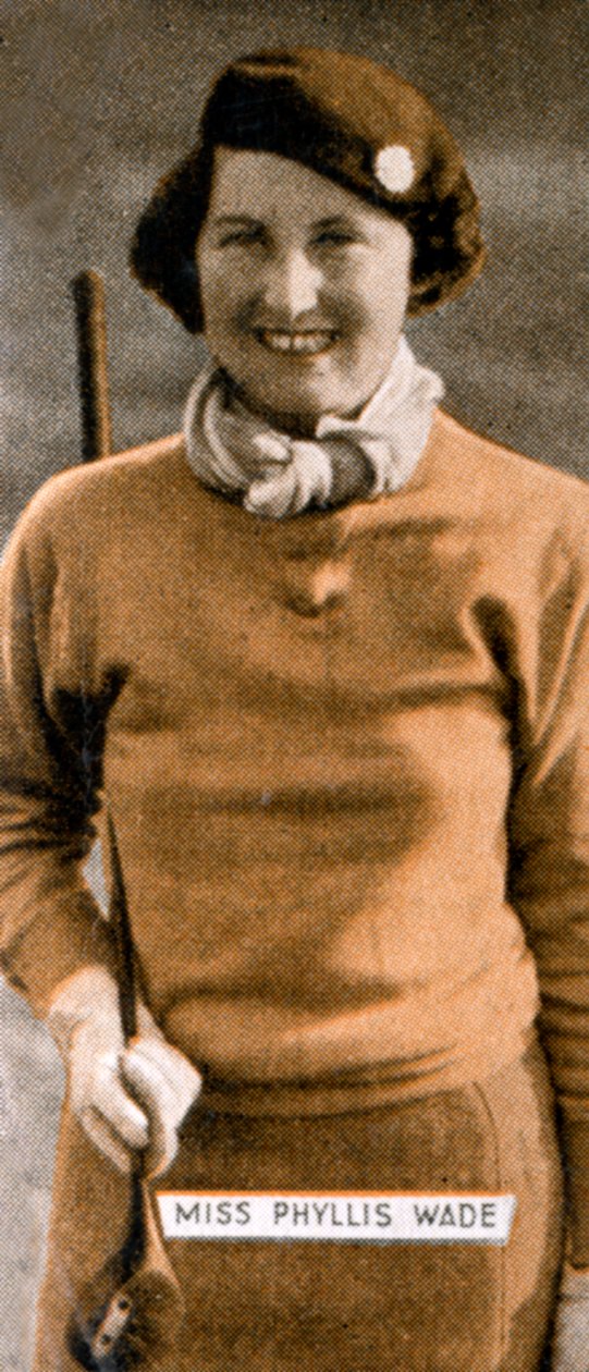 Bayan Phyllis Wade, İngiliz Bayan Golf Şampiyonu, 1934 by Unbekannt