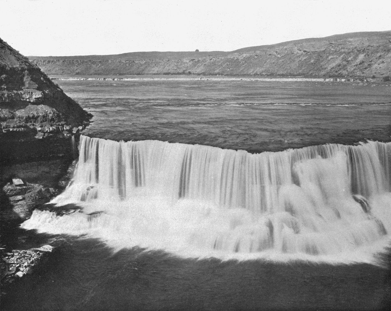 Great Falls yakınlarındaki Missouri Nehri, Montana, ABD, c1900. by Unbekannt