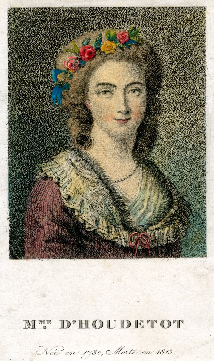 Mme DHoudetot, c1750-1770 by Unbekannt