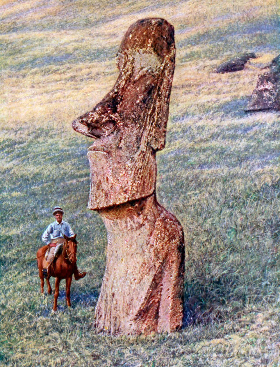 Moai heykelleri, Paskalya Adası, Şili, 1933-1934 by Unbekannt