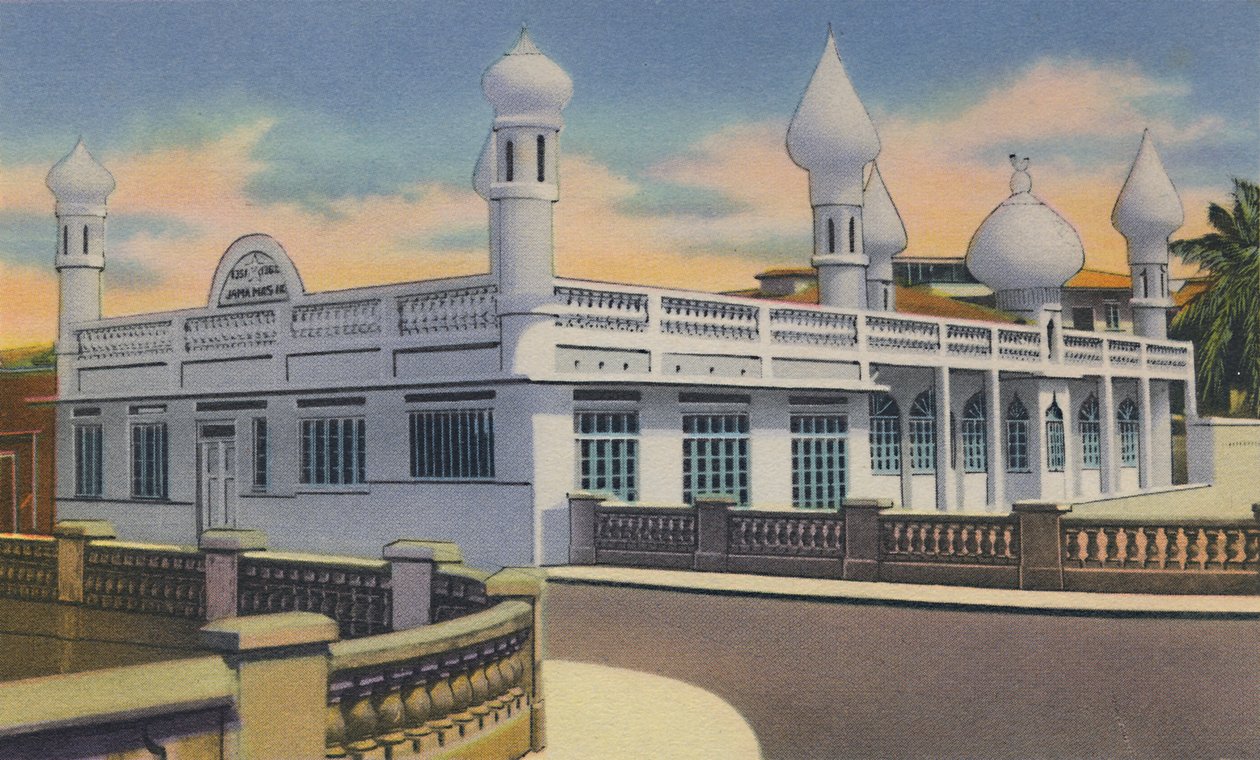 Muhammed Camii, İspanya Limanı, Trinidad, B.W.I., 1940