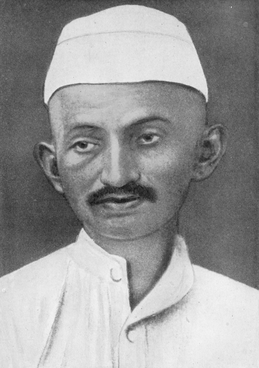 Mohandas Karamçand Gandhi 1869-1948, Hint milliyetçisi lider, 1926 by Unbekannt