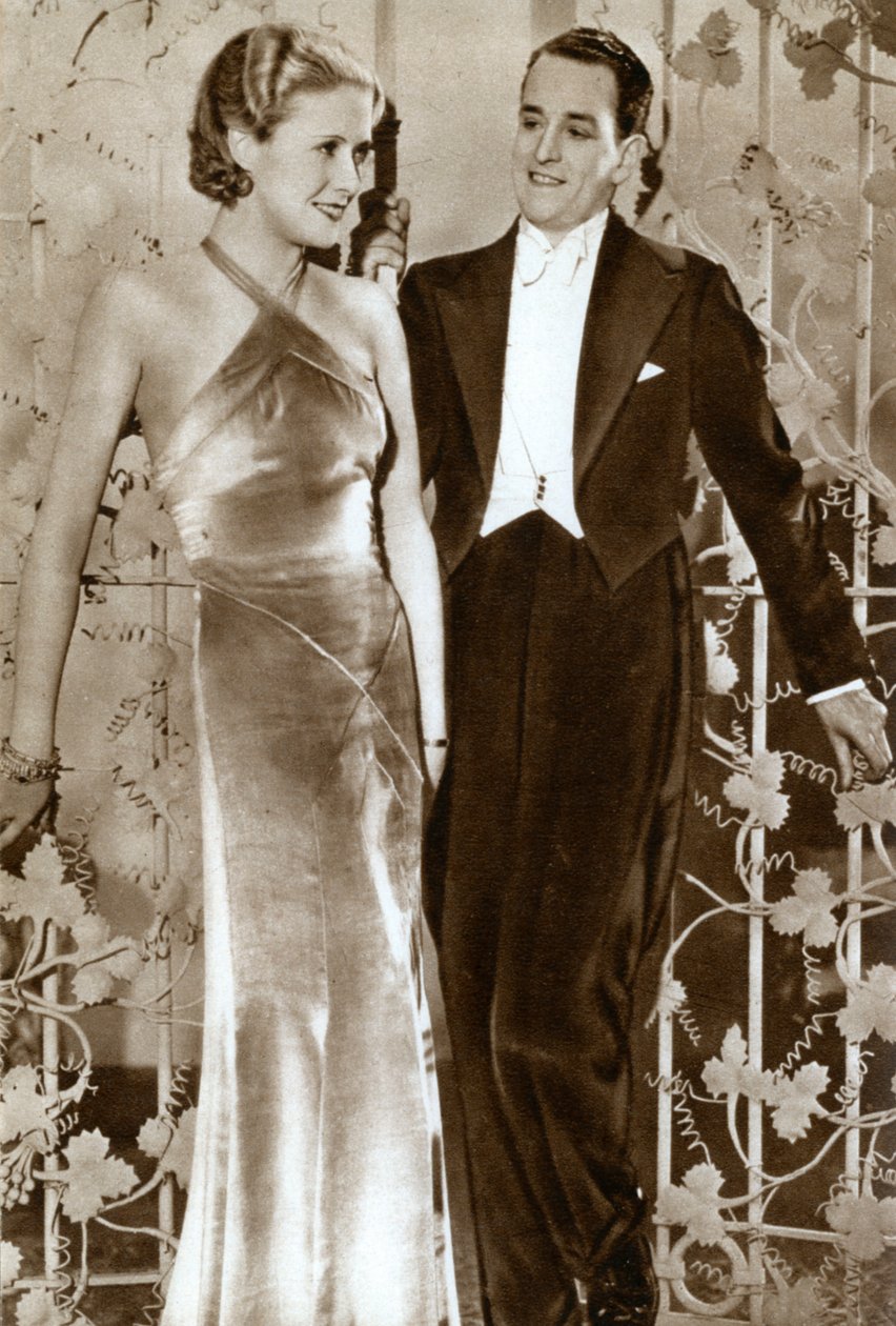 Molly Lamont ve Gene Gerrard, oyuncular, 1933 by Unbekannt