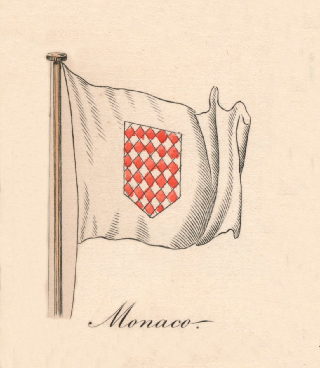 Monako, 1838 by Unbekannt