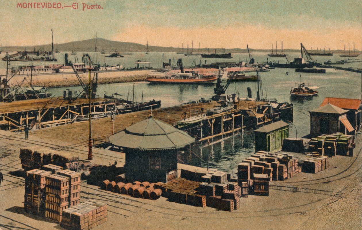 Montevideo - Liman, c1900 by Unbekannt