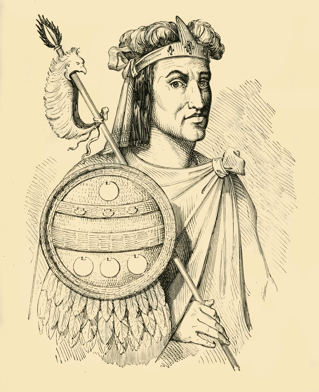 Montezuma, 15191-1520, 1890. by Unbekannt