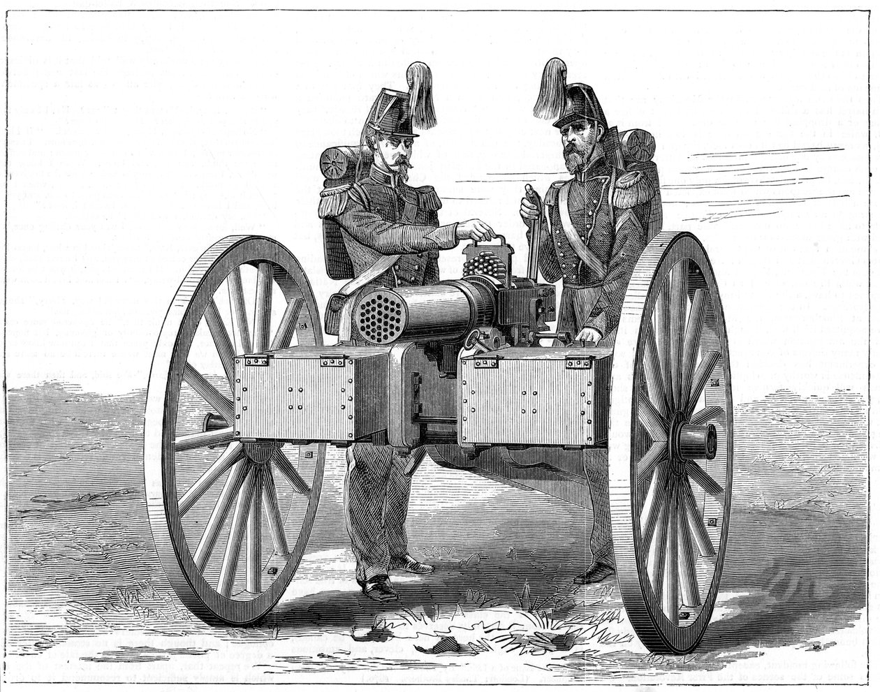 Montigny makineli tüfek, 1870 by Unbekannt