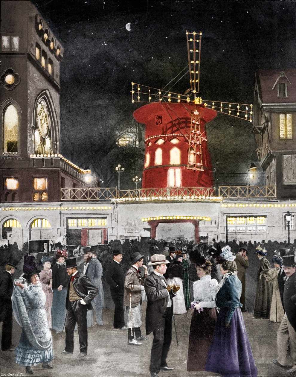 Montmartre SAmuse Moulin Rouge